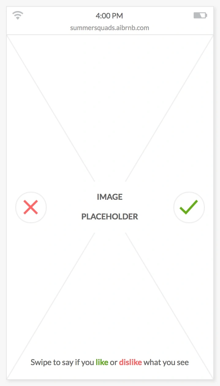 Test screen