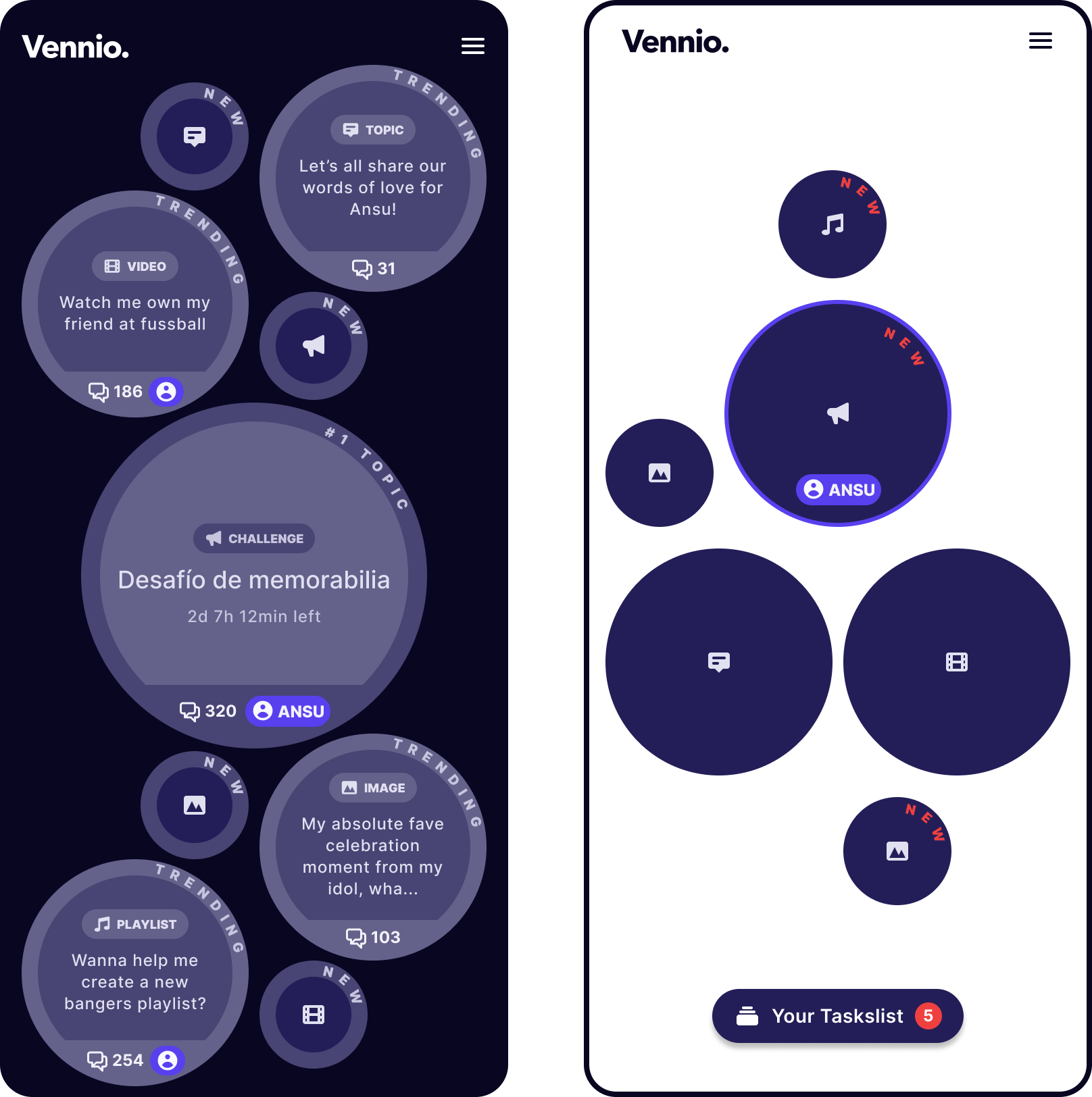 Circular UI
